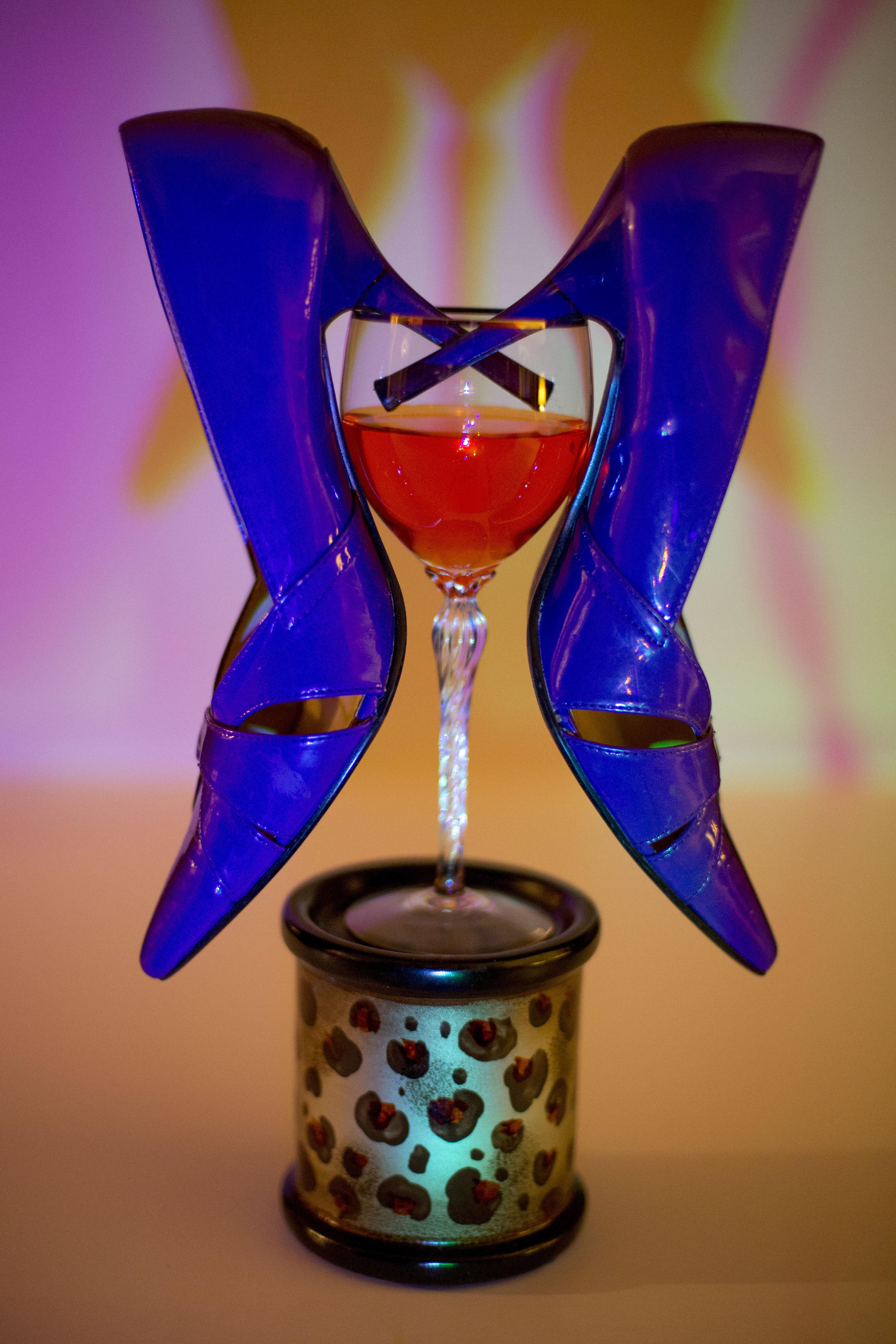 Emulate Photo Project Shoes Wine Glass
